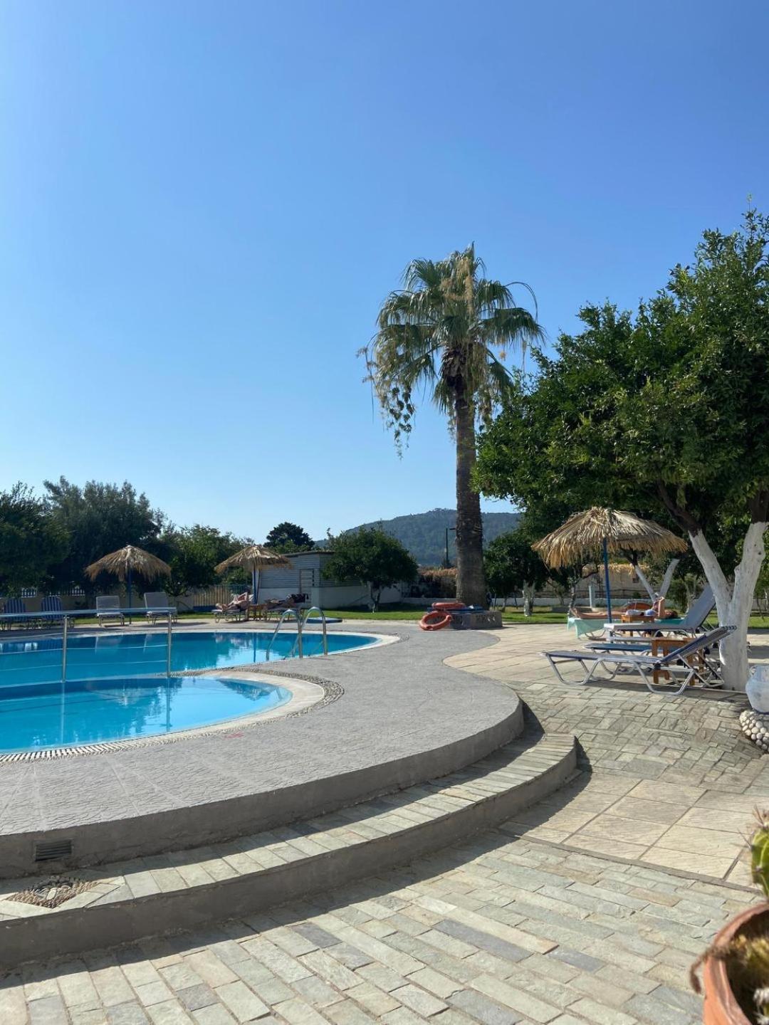 Manos Pension Faliraki Buitenkant foto