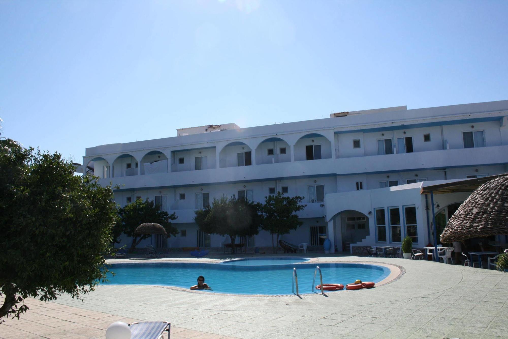 Manos Pension Faliraki Buitenkant foto