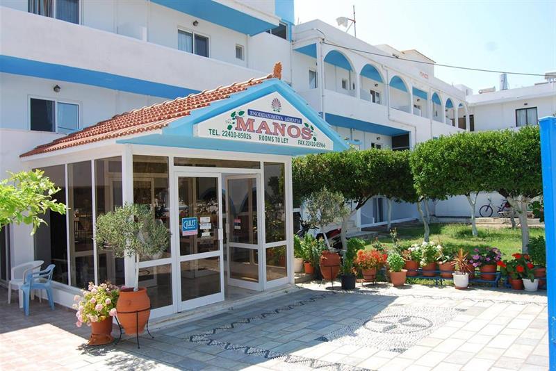 Manos Pension Faliraki Buitenkant foto