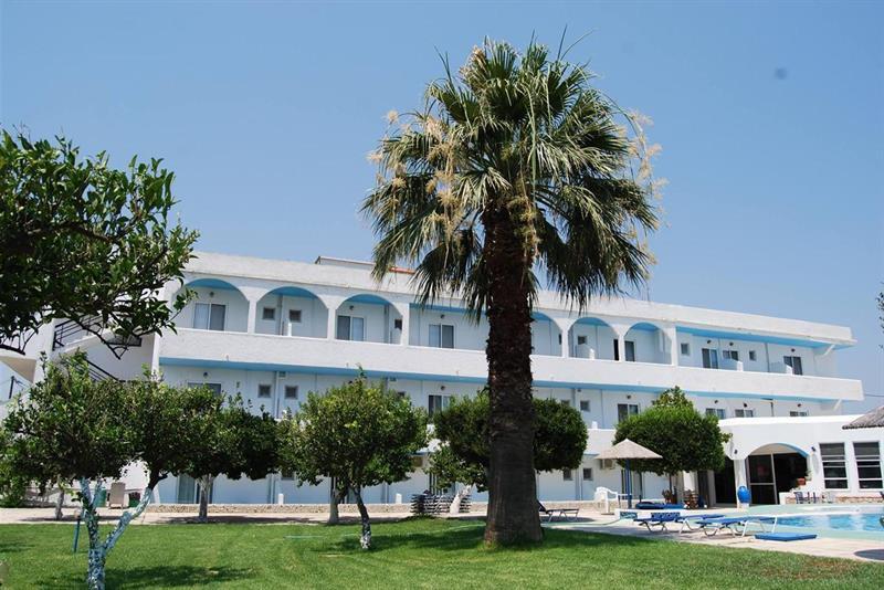 Manos Pension Faliraki Buitenkant foto